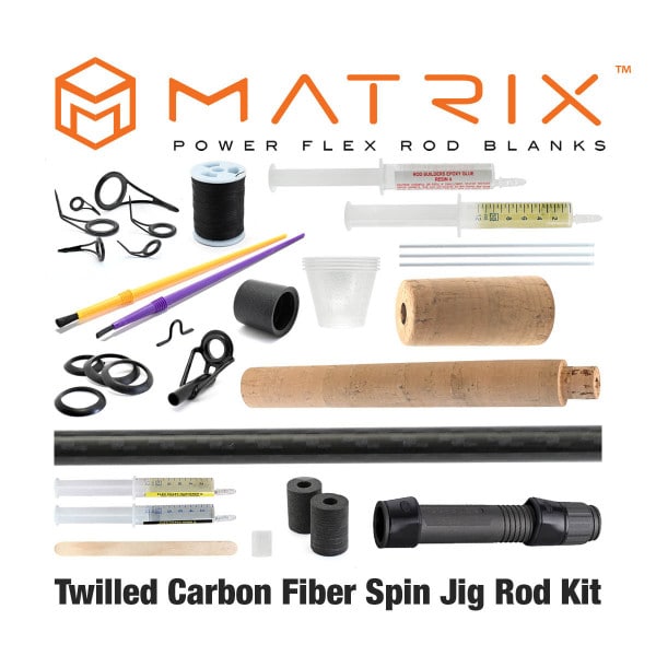 American Tackle Matrix MASJ7/1220 Spin Jig Rod Building Kit Jann's